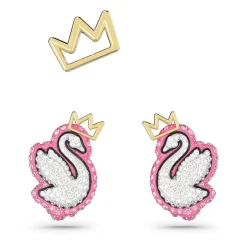 Boucles d'oreilles Swarovski 5649197 - POP SWAN