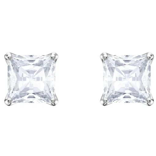 Boucles d'oreilles Swarovski Bijoux 5430365 - Acier Argenté Cristaux Swarovski Femme