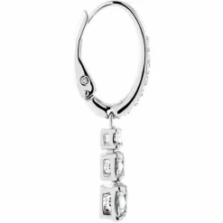 Boucles d'oreilles Swarovski Bijoux 5416155 - Acier Argenté Cristaux Swarovski Femme