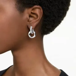Boucles d'oreilles Swarovski 5671807 Dextera - PE InterLinked CRE/RHS