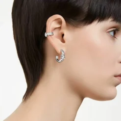 Boucles d'oreilles Swarovski 5671192 Dextera PE (#3) WHI/RHS