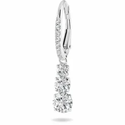 Boucles d'oreilles Swarovski Bijoux 5416155 - Acier Argenté Cristaux Swarovski Femme