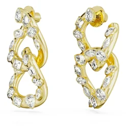 Boucles d'oreilles Swarovski 5663263 Dextera - PE WHI/GOS