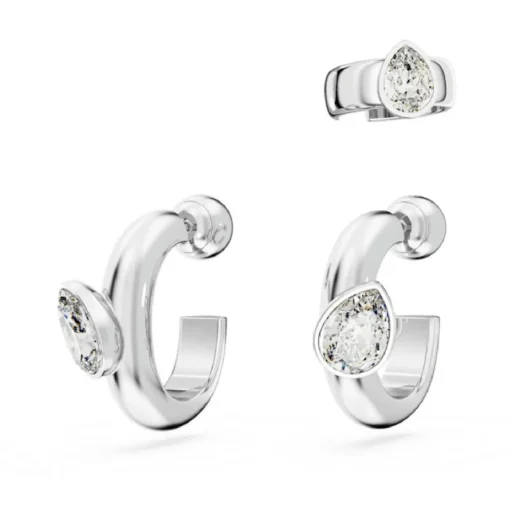 Boucles d'oreilles Swarovski 5671192 Dextera PE (#3) WHI/RHS