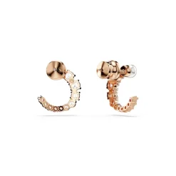 Boucles d'oreilles Swarovski - Matrix  Plaqué Or Rose