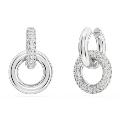 Boucles d'oreilles Swarovski 5671807 Dextera - PE InterLinked CRE/RHS
