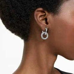 Boucles d'oreilles Swarovski 5671807 Dextera - PE InterLinked CRE/RHS