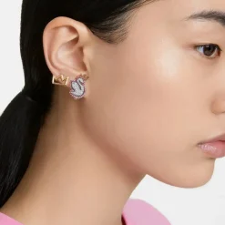 Boucles d'oreilles Swarovski 5649197 - POP SWAN