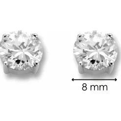 Boucles d'oreilles Ti Sento 7321ZI - Boucles d'oreilles Argent Zirconium Femme