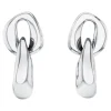 Boucles oreilles Calvin Klein Bijoux Statement Links Sculptural - 35000654 Acier Argent