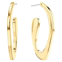 Boucles oreilles Calvin Klein Bijoux Harmonious Connection Sculptural - 35000688 Acier Doré