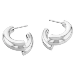 Boucles oreilles Calvin Klein Bijoux Ck Spiral - 35000764 Acier Argent