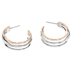 Boucles oreilles Calvin Klein Bijoux CK Wavy Sculptural - 35000650 Acier Doré Rose