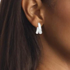 Boucles oreilles Calvin Klein Bijoux Ck Spiral - 35000764 Acier Argent