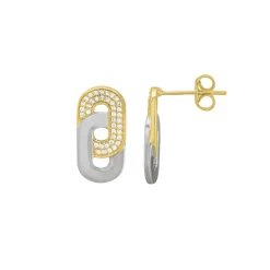 Boucles oreilles Charles Garnier Bijoux Styles - AGF170199E Argent