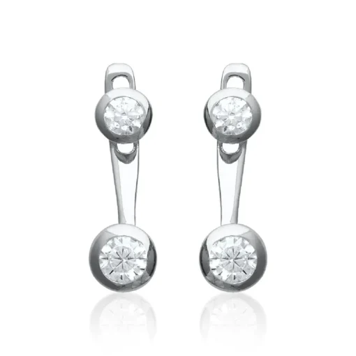 Boucles oreilles femme Argent Oxyde de zirconium Maison de la Bijouterie Z5ZVZZ0