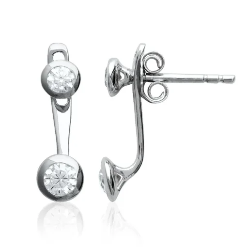 Boucles oreilles femme Argent Oxyde de zirconium Maison de la Bijouterie Z5ZVZZ0