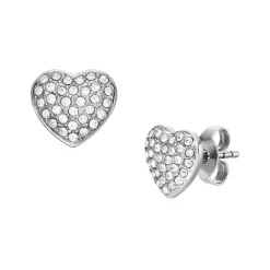 Boucles oreilles Fossil Bijoux - JF04676040 - Acier Argent