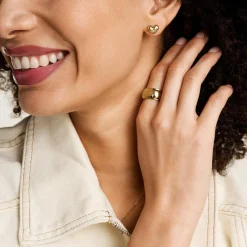 Boucles oreilles Fossil Bijoux Love Sadie - JF04832710 Acier inoxydable