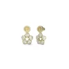 Boucles oreilles Guess Bijoux Shining Winter - JUBE04471JWYG Acier Doré