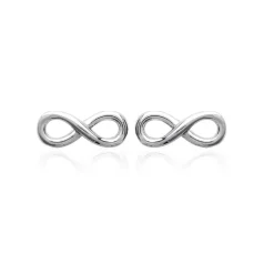 Boucles oreilles infinity Argent Maison de la Bijouterie W4UVY00