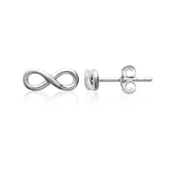 Boucles oreilles infinity Argent Maison de la Bijouterie W4UVY00