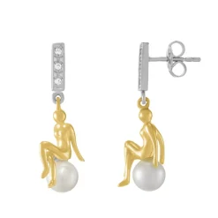 Boucles oreilles Jourdan Luna - AJF170174E Argent