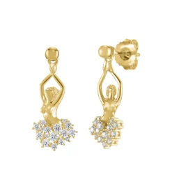 Boucles oreilles Jourdan Maïa  - AJF280020E Argent