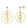 Boucles oreilles Jourdan Cosmik - AJF210084E Argent