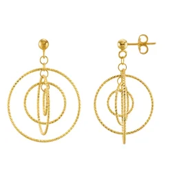 Boucles oreilles Jourdan Cosmik - AJF210084E Argent