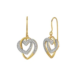 Boucles oreilles Jourdan AMK056 - ROXANE - Argent Doré