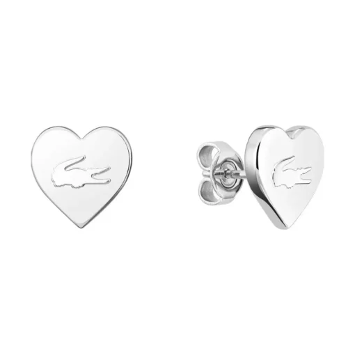 Boucles oreilles Lacoste Love My Croc - 2040421 Acier Argent