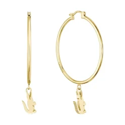 Boucles oreilles Lacoste Crocodile - 2040376 Acier Doré