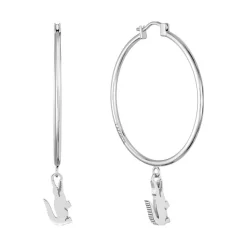 Boucles oreilles Lacoste Crocodile - 2040375 Acier Argent