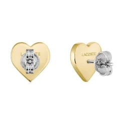 Boucles oreilles Lacoste Love My Croc - 2040401 Acier Doré