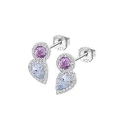 Boucles oreilles Lotus Silver Colors - LP3841-4-1