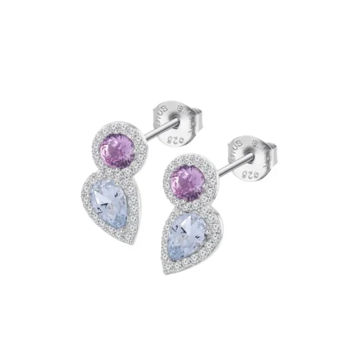 Boucles oreilles Lotus Silver Colors - LP3841-4-1