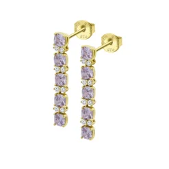 Boucles oreilles Lotus Silver Colors - LP3839-4-2