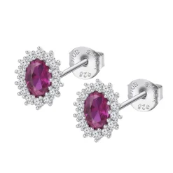 Boucles oreilles Lotus Silver Colors - LP3459-4-4