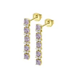 Boucles oreilles Lotus Silver Colors - LP3839-4-2