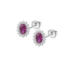 Boucles oreilles Lotus Silver Colors - LP3459-4-4
