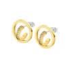 Boucles oreilles Lotus Style Bijoux Urban Woman LS2321-4-2 Acier doré