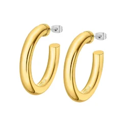 Boucles oreilles Lotus Style Bijoux Urban Woman LS2312-4-1 Acier doré