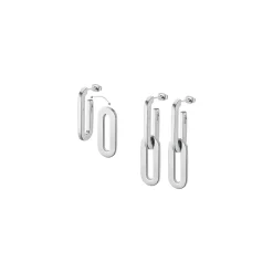 Boucles oreilles Lotus Style Bijoux Urban Woman - LS2425-4-1 Acier