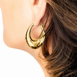Boucles oreilles Lotus Style Bijoux Urban Woman - LS2349-4-2 Acier