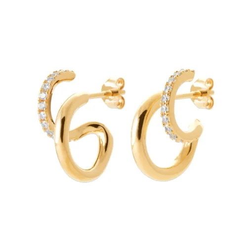 Boucles oreilles Maison de la Bijouterie Sensimio Y3035ZZ0 Plaqué or