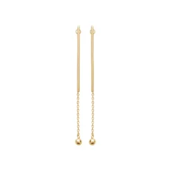 Boucles oreilles Maison de la Bijouterie Sensimio Y3034500 Plaqué or