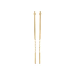 Boucles oreilles Maison de la Bijouterie Sensimio Y3034400 Plaqué or