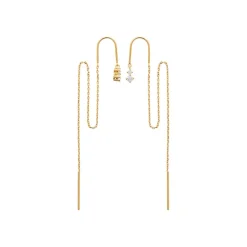 Boucles oreilles Maison de la Bijouterie Sensimio Y30306Z0 Plaqué or
