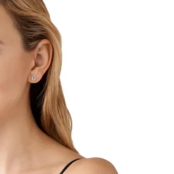Boucles oreilles Michael Kors Bijoux - MKC1727CZ040 - Argent